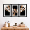Happy Giraffe Family Wall Art