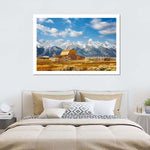 Teton Range Moulton Barn Wall Art