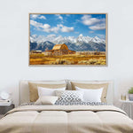 Teton Range Moulton Barn Wall Art