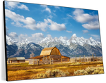 Teton Range Moulton Barn Wall Art