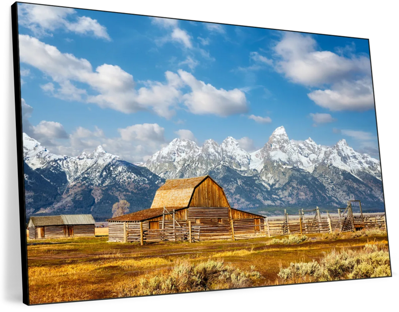 Teton Range Moulton Barn Wall Art