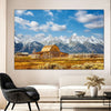 Teton Range Moulton Barn Wall Art