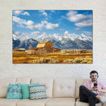 Teton Range Moulton Barn Wall Art
