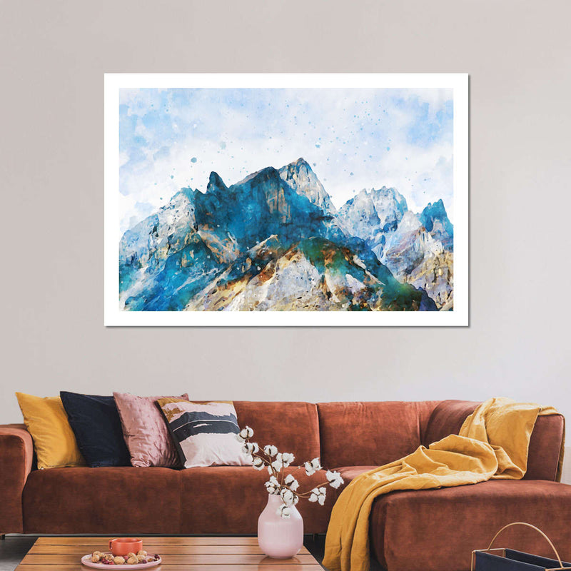 Mountain Scene Wall Art