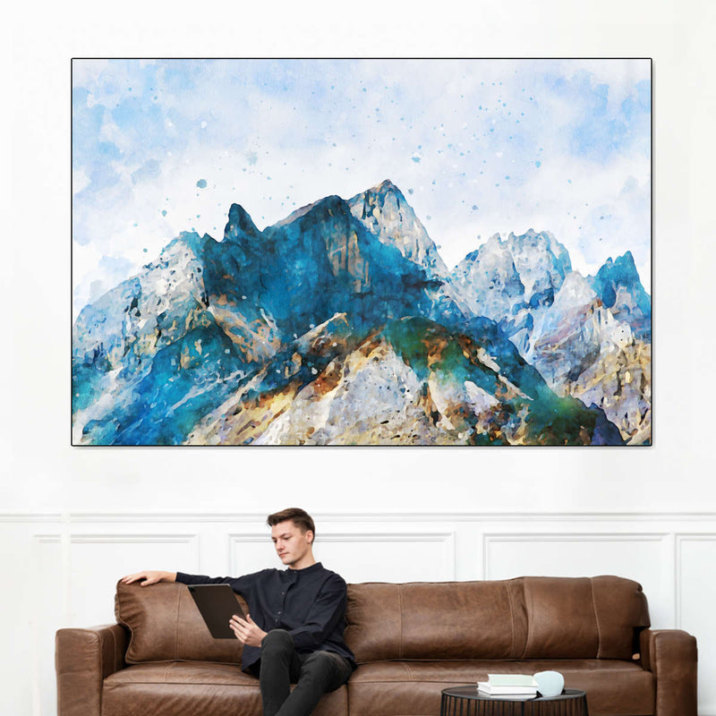 Mountain Scene Wall Art