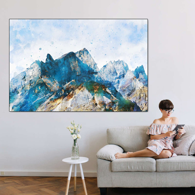 Mountain Scene Wall Art