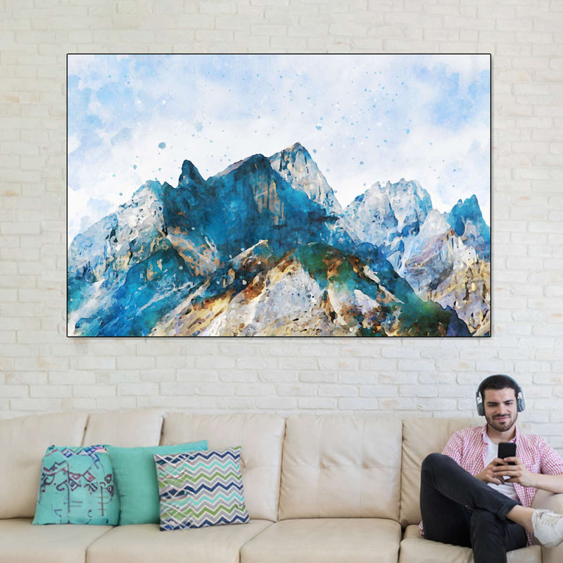 Mountain Scene Wall Art