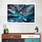 Ice Cave In Matanuska Glacier Wall Art