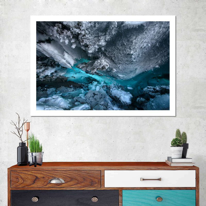 Ice Cave In Matanuska Glacier Wall Art