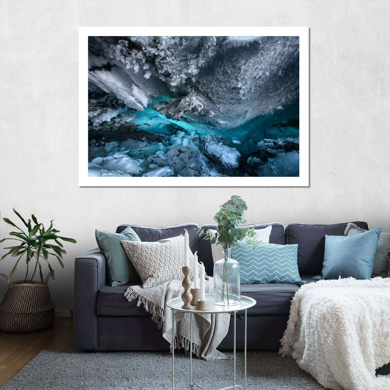 Ice Cave In Matanuska Glacier Wall Art