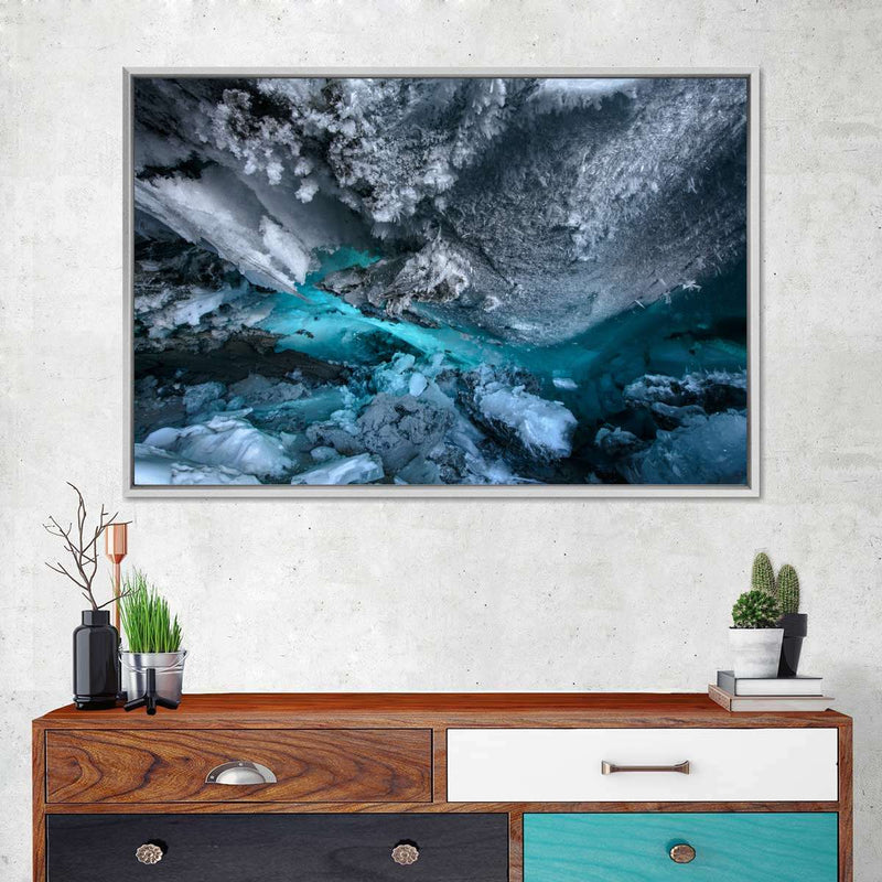 Ice Cave In Matanuska Glacier Wall Art