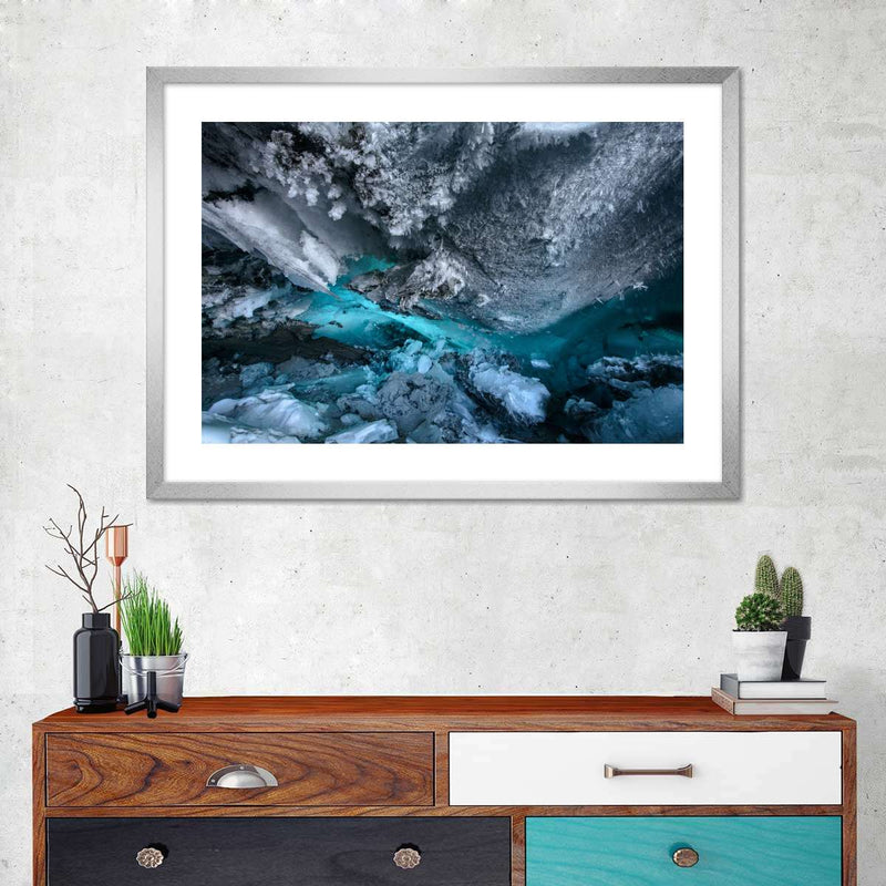 Ice Cave In Matanuska Glacier Wall Art