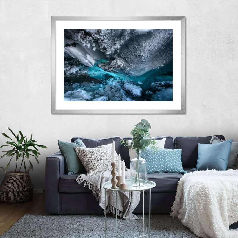 Ice Cave In Matanuska Glacier Wall Art