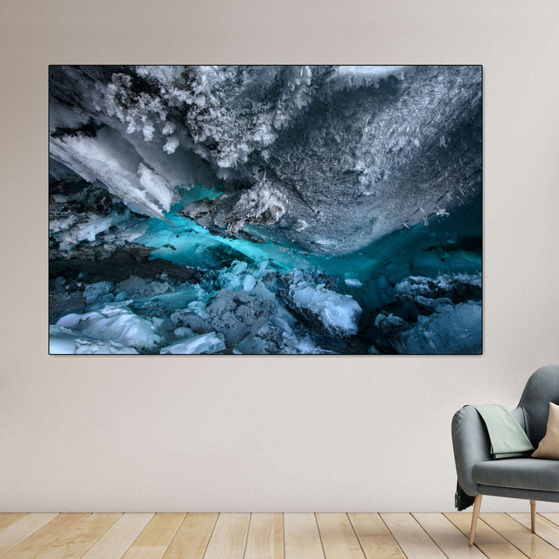 Ice Cave In Matanuska Glacier Wall Art