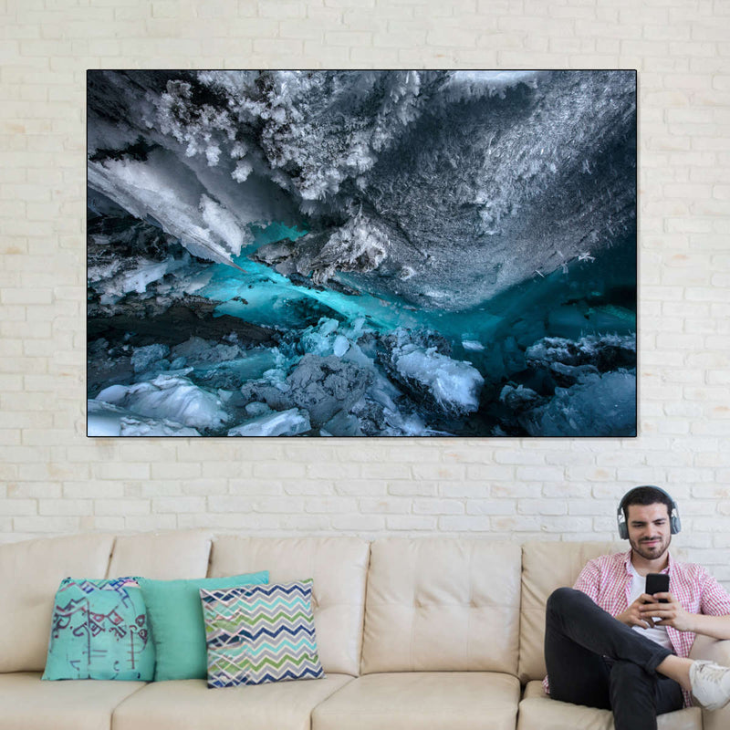 Ice Cave In Matanuska Glacier Wall Art
