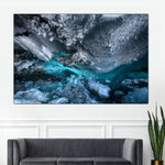 Ice Cave In Matanuska Glacier Wall Art