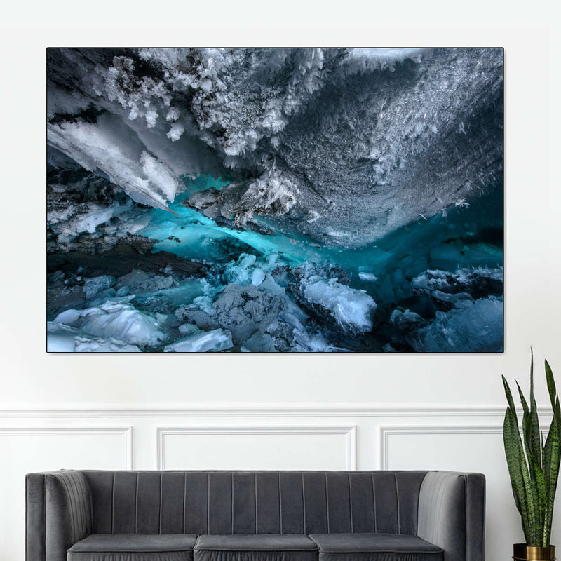 Ice Cave In Matanuska Glacier Wall Art