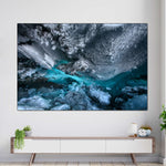 Ice Cave In Matanuska Glacier Wall Art