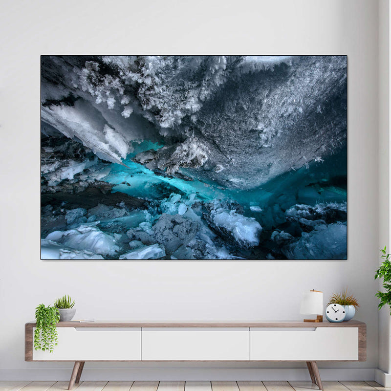 Ice Cave In Matanuska Glacier Wall Art