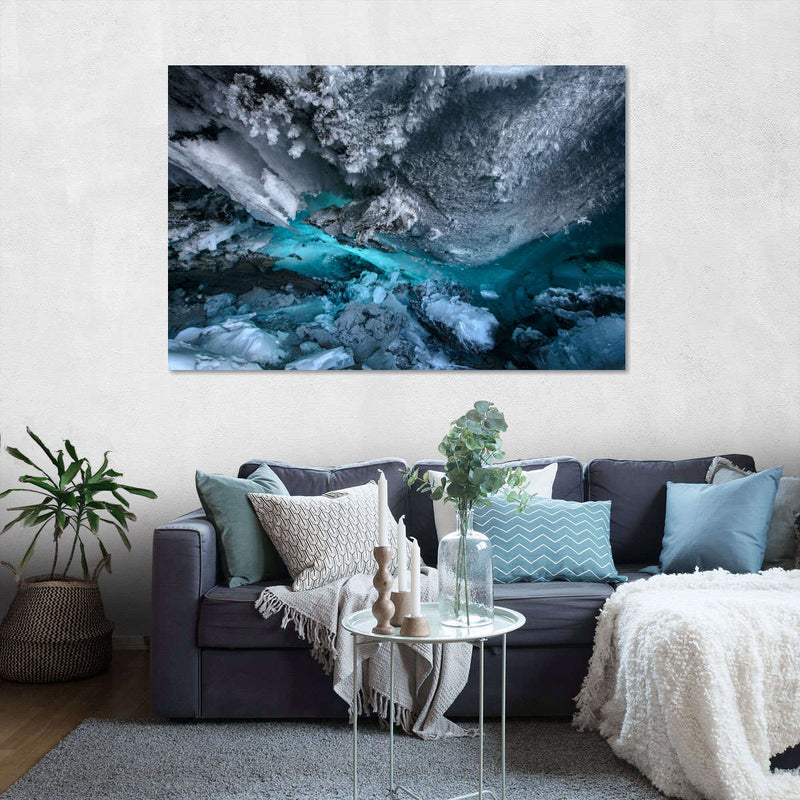 Ice Cave In Matanuska Glacier Wall Art