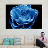 Misty Blue Rose Wall Art