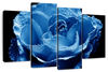 Misty Blue Rose Wall Art