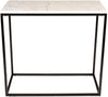 Teuva White End Table
