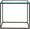 Teuva Clear End Table