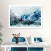 Ice Landscape Abstract Wall Art
