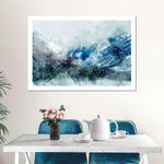 Ice Landscape Abstract Wall Art