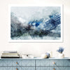 Ice Landscape Abstract Wall Art
