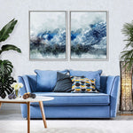 Ice Landscape Abstract Wall Art
