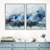 Ice Landscape Abstract Wall Art