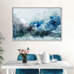 Ice Landscape Abstract Wall Art