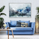 Ice Landscape Abstract Wall Art