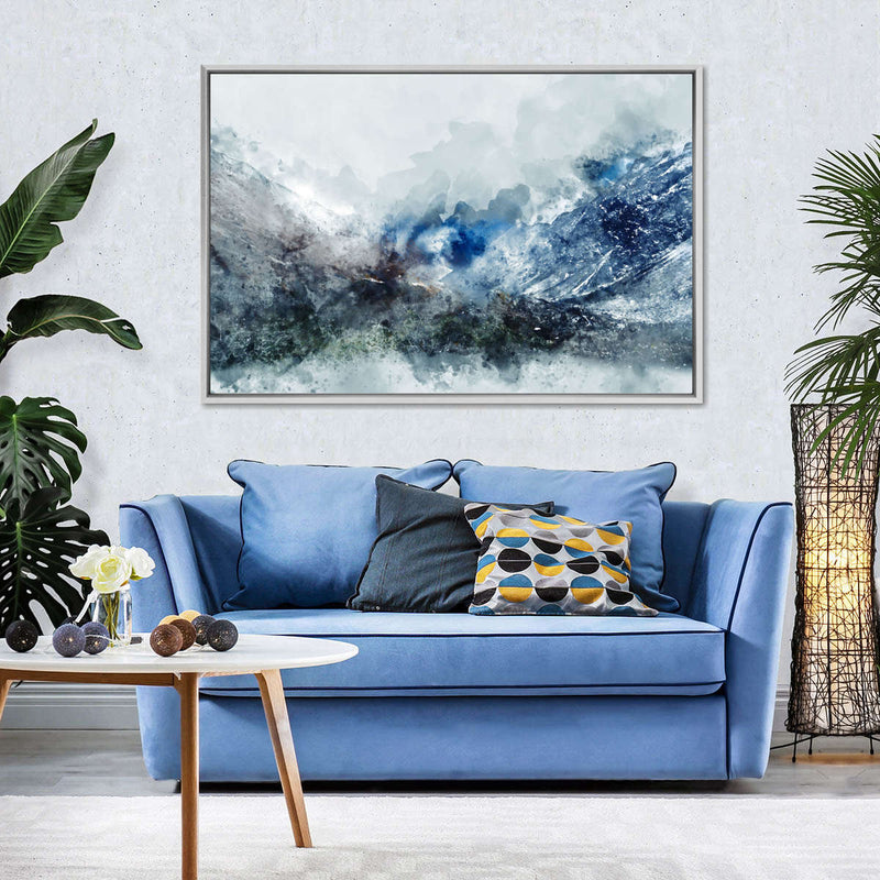 Ice Landscape Abstract Wall Art