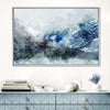Ice Landscape Abstract Wall Art