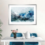 Ice Landscape Abstract Wall Art