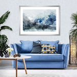 Ice Landscape Abstract Wall Art
