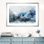 Ice Landscape Abstract Wall Art