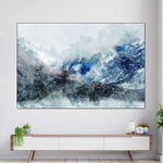 Ice Landscape Abstract Wall Art