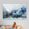 Ice Landscape Abstract Wall Art