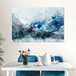 Ice Landscape Abstract Wall Art