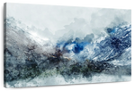 Ice Landscape Abstract Wall Art