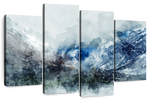 Ice Landscape Abstract Wall Art