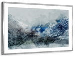 Ice Landscape Abstract Wall Art