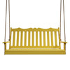Keystone Amish Co. 5 Foot York Porch Swing, Yellow