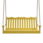 Keystone Amish Co. 5 Foot York Porch Swing, Yellow