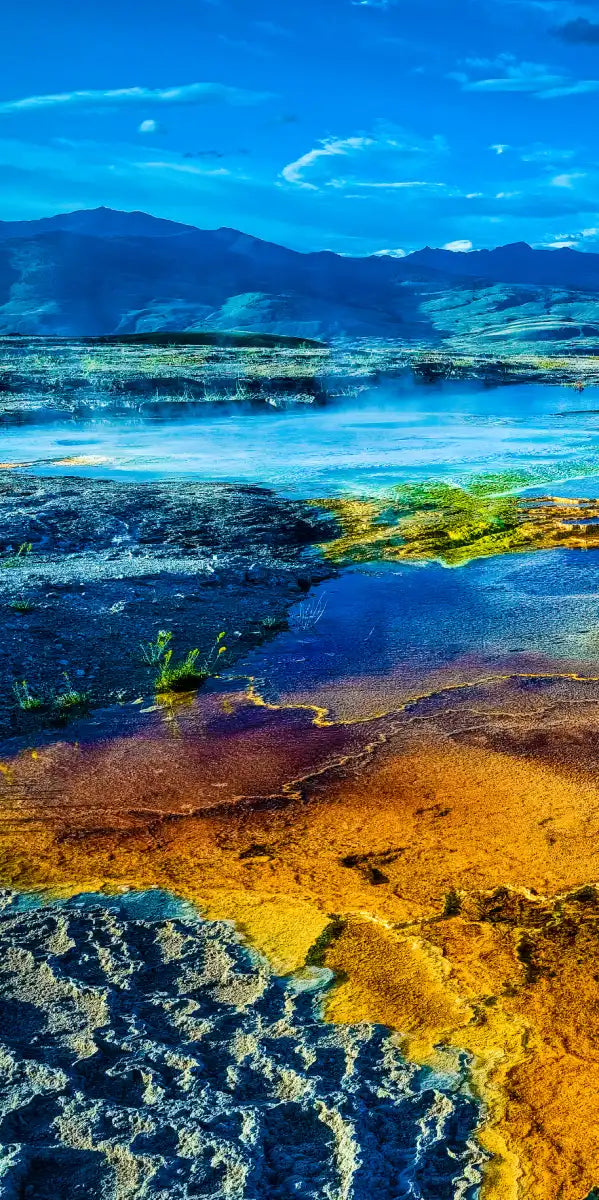Yellowstone Mammoth Hot Springs Wall Art