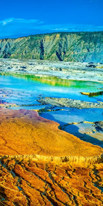 Yellowstone Mammoth Hot Springs Wall Art